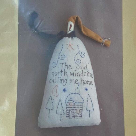 Rag Bag Creations RBC55 Pattern Cold North Winds 9" Doll Uncut Craft Folk Art - Picture 1 of 6